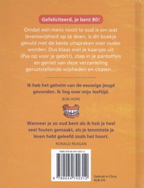 Gefeliciteerd! 80 jaar achterzijde
