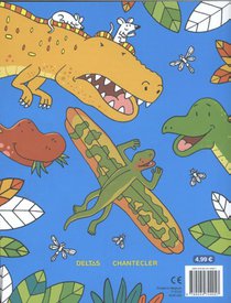 Dino coloring achterzijde