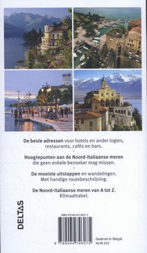Noord-Italiaanse meren achterzijde