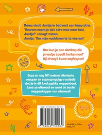 Knotsgekke moppen & raadsels voor kinderen achterzijde