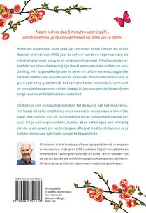 5 minuten mediteren achterzijde