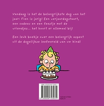 Fien is jarig achterzijde