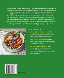 Fit en gezond met plantaardige eiwitten achterzijde