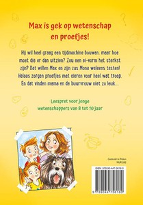 De geweldige tijdmachine - Max en Mona's dolle proefjes achterzijde