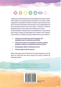 Breng je chakra's in balans werkboek achterzijde