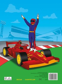 Formule 1 Color / Formule 1 color - bloc de coloriage achterzijde