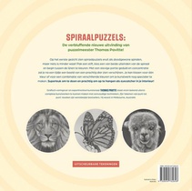 Magische spiraalpuzzels - Dieren achterzijde