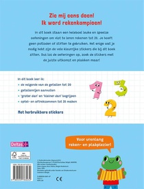 Ik leer rekenen met stickers achterzijde