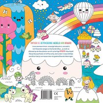 Mijn geweldige kawaii kleurboek achterzijde