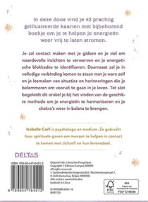 Energetische healing - Boek en orakelkaarten achterzijde