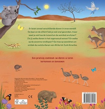 Dieren uit de hele wereld achterzijde