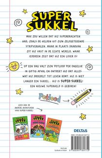 Super Sukkel en het magische potlood achterzijde