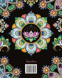 Mandala meditations kleurboek achterzijde