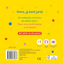 Hoera! 1 jaar! achterzijde