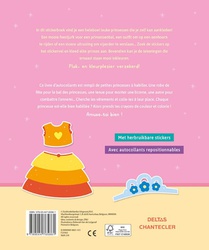 Little princess Sticker Fun - Aankleedpoppen / Little princess Sticker Fun - Poupées à habiller achterzijde