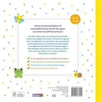 Oefenpret voor kleuters achterzijde