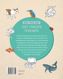 1001 dingen tekenen achterzijde
