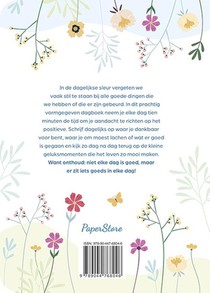 Denk positief! Dagboek achterzijde