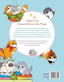 Snoezige kittens Kleurboek achterzijde