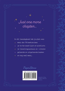 Mijn reading Journal achterzijde