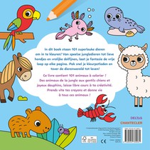 Maxi Color Fun – 101 dieren / Maxi Color Fun – 101 animaux achterzijde