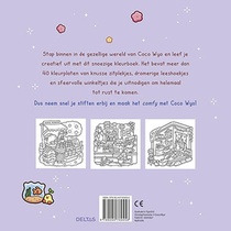 Cozy Corner Cute & Comfy kleurboek achterzijde
