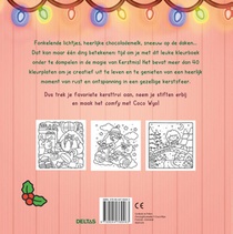 Cozy Christmas Cute & Comfy kleurboek achterzijde
