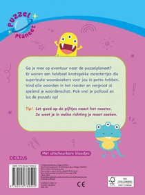 Puzzelplaneet - Superleuke woordzoekers achterzijde