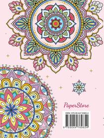 Mandala kleurboek achterzijde