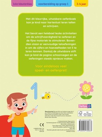 Oefenpret met uitwisbare stift - Schrijf- en telspelletjes (3-4 j.) achterzijde