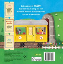 Met de trein achterzijde