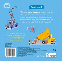 Tuut tuut - Aan de slag! Een boek vol leuke vrachtwagens achterzijde
