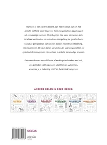 Stap voor stap gezichten leren tekenen achterzijde