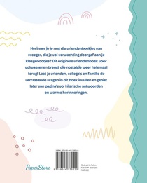 Het enige echte vriendenboek voor volwassenen achterzijde