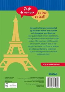 Woordzoekers Frans achterzijde