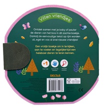 Vilten vriendjes - Dieren van het bos achterzijde