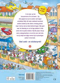 Mijn leuke zoekboek met stickers - Voertuigen achterzijde