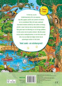 Mijn leuke zoekboek met stickers - Dieren achterzijde