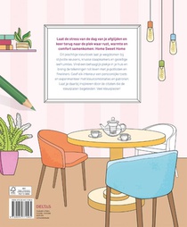 Home Sweet Home - Kleuren voor volwassenen achterzijde