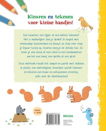 Mijn eerste tekenboek Vrolijke dieren achterzijde