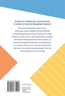 Brain Boosters - Sudoku's voor onderweg achterzijde