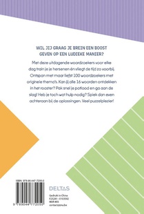 Brain Boosters - Woordzoekers voor elke dag achterzijde