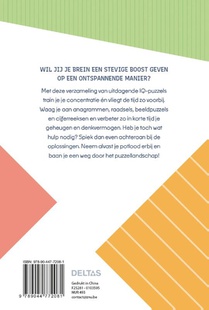 Brain Boosters - IQ puzzels achterzijde