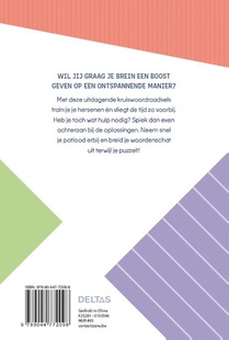 Brain Boosters - Kruiswoordraadsels achterzijde