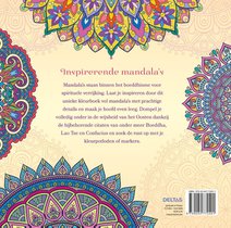 Mandala kleuren voor volwassenen achterzijde
