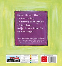 Kaatje en mama's buik achterzijde