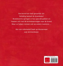 De brandweerman achterzijde