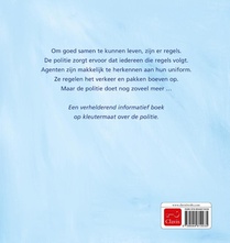 De politie achterzijde