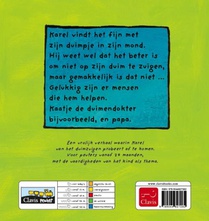 Karel en zijn duimpje achterzijde