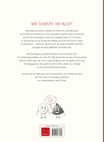 Wie schrijft, die blijft achterzijde